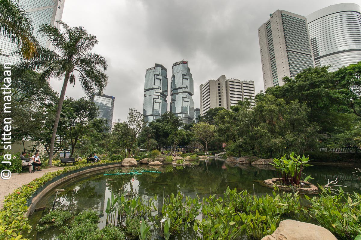 Hongkongin nähtävyyksiä - Hong Kong Park