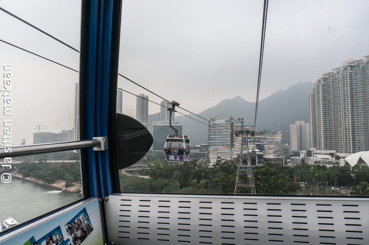 Hongkongin nähtävyyksiä - Ngong Ping 360 -köysirata
