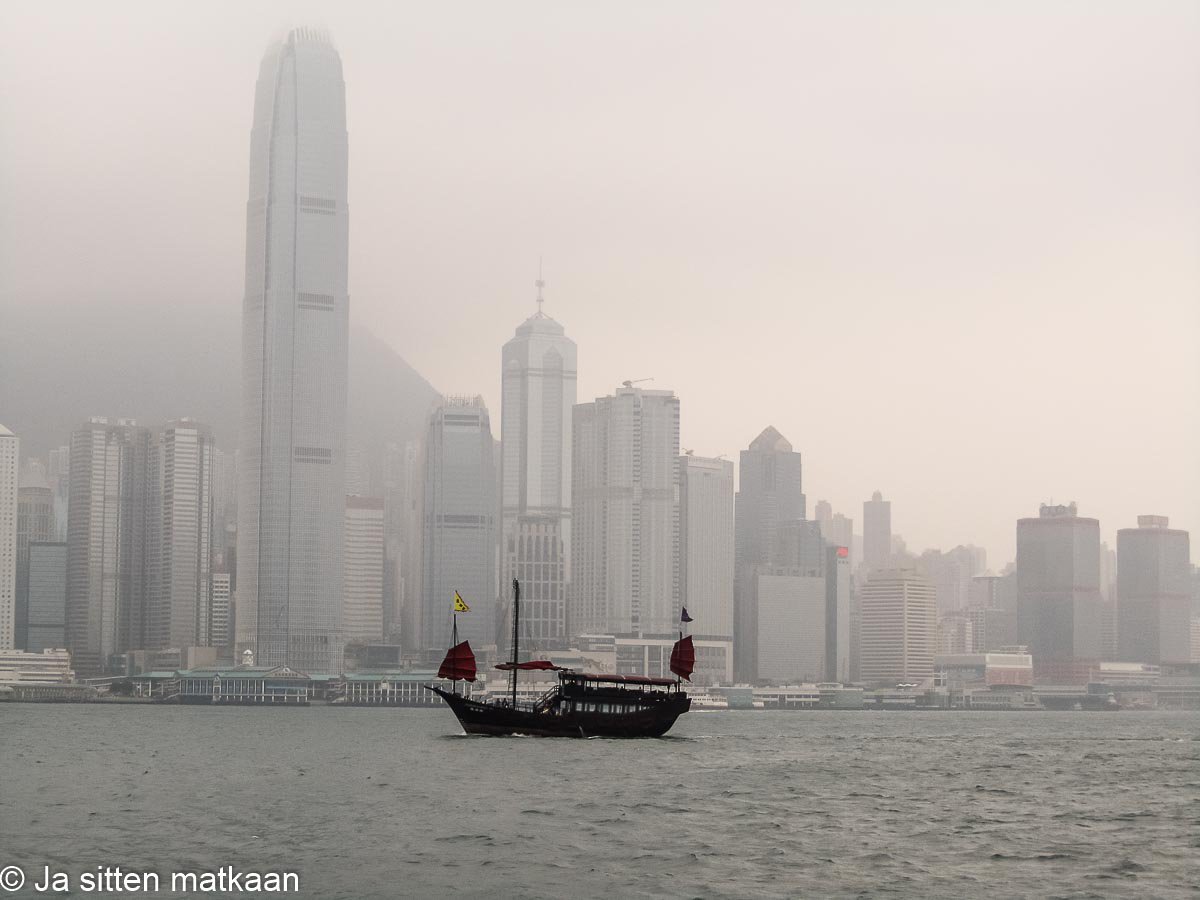 Hongkongin nähtävyyksiä - Tsim Sha Tsui Promenade