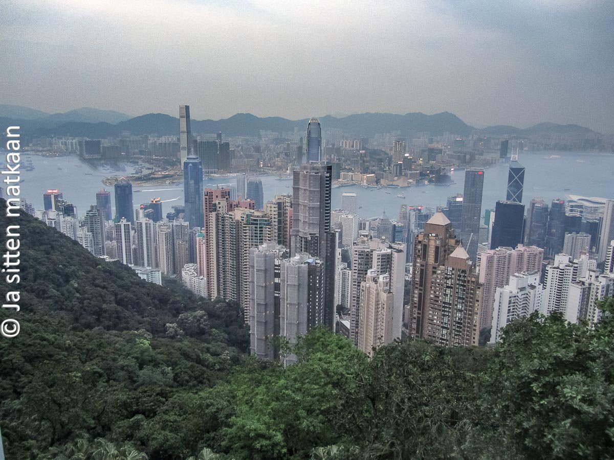 Hongkongin nähtävyyksiä - Victoria Peak