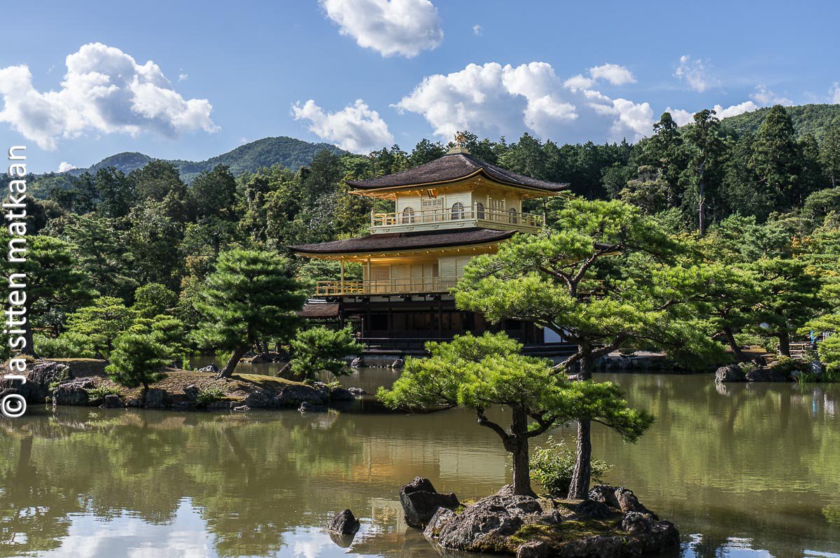 Kioton nähtävyyksiä - Kinkaku-ji