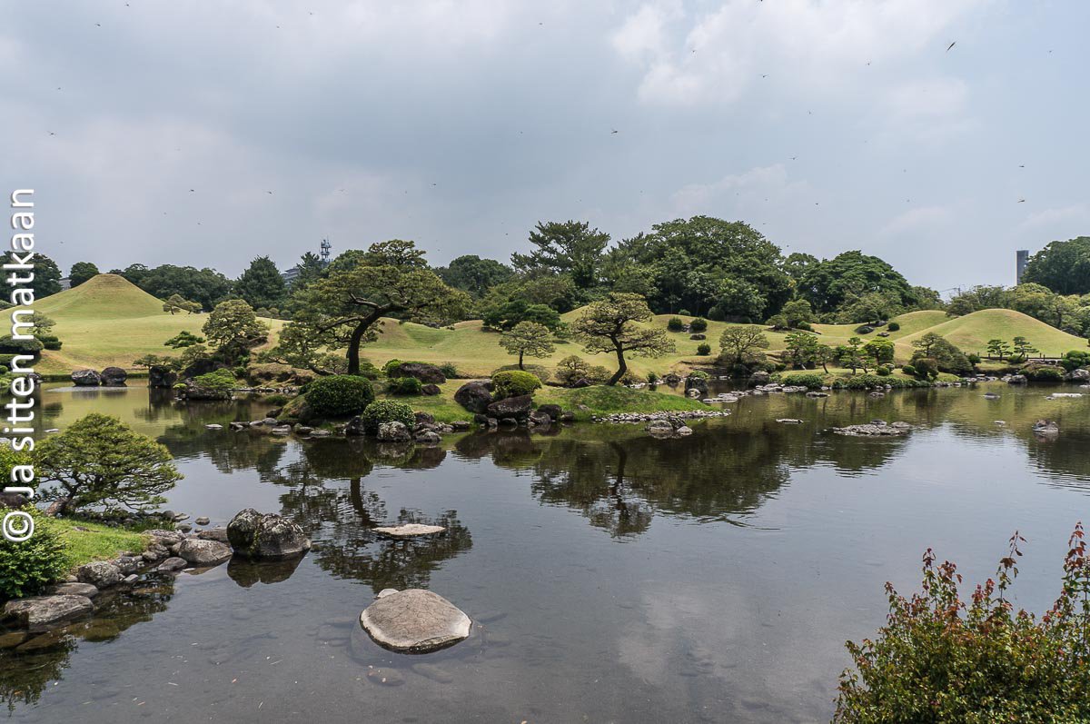 Kumamoton nähtävyyksiä - Suizen-ji Jōju-en