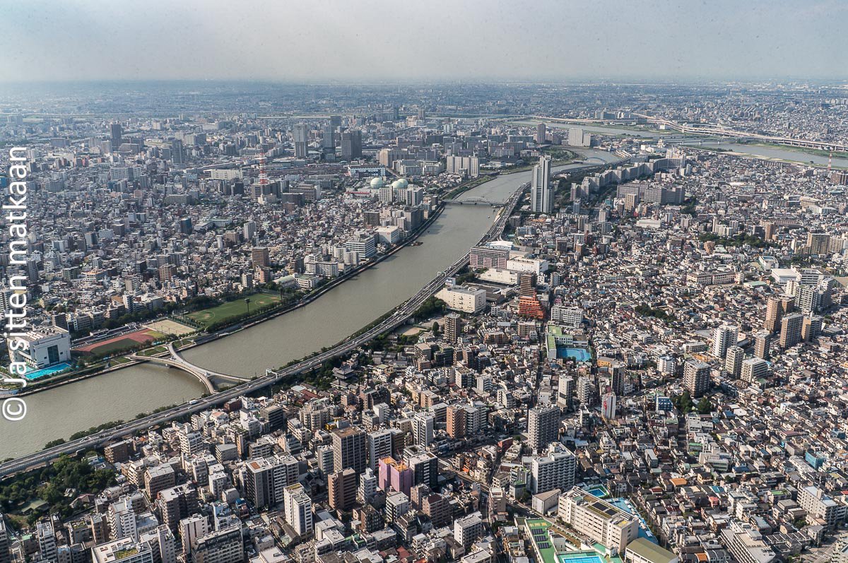 Tokion nähtävyyksiä - Tokyo Skytree