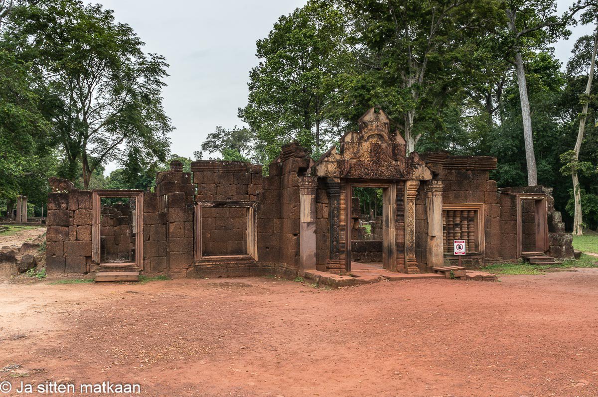 Siem Reapin nähtävyyksiä - Banteay Srei