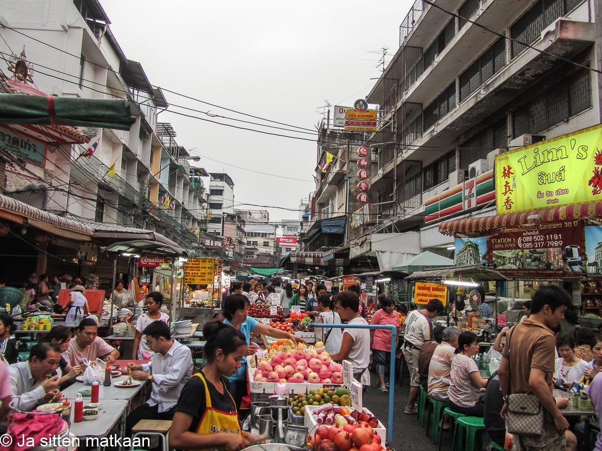 Bangkokin nähtävyyksiä - Chinatown