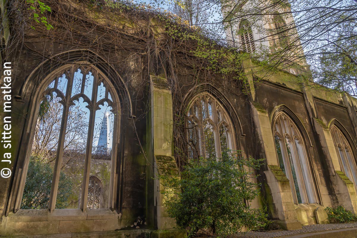 Lontoon nähtävyyksiä - St Dunstan-in-the-East