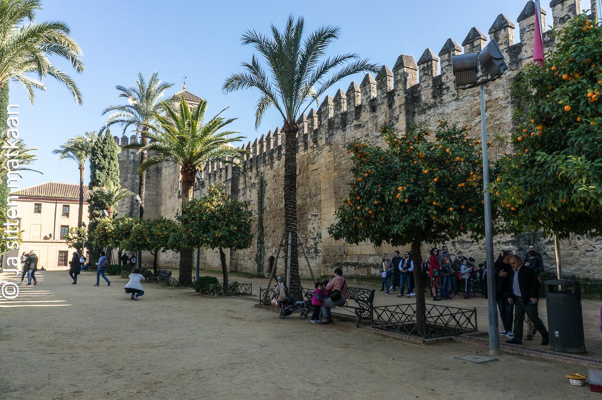 Córdoban nähtävyyksiä - Alcazar de los Reyes Christianos