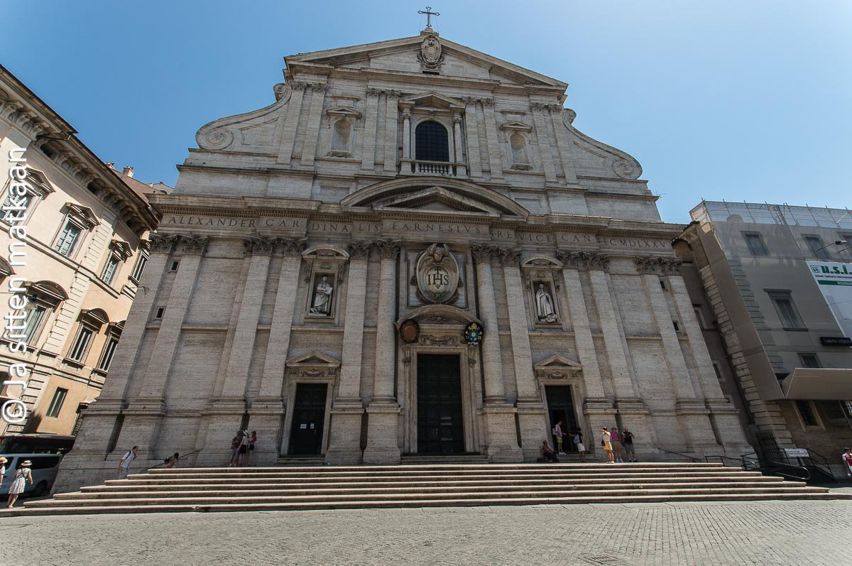Rooman nähtävyyksiä - Chiesa del Gesù