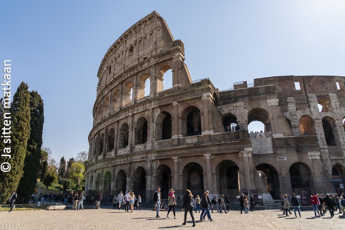 Rooman nähtä­vyyksiä - Colosseum