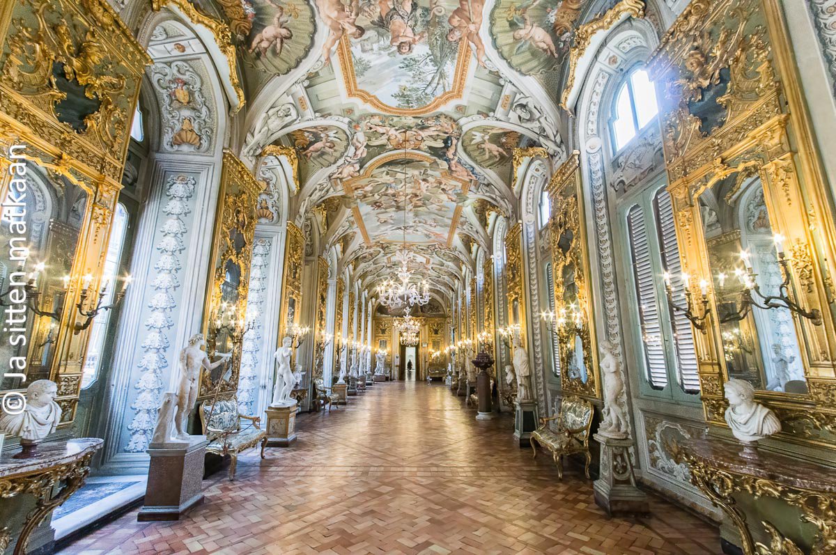 Rooman nähtä­vyyk­siä - Doria Pamphiljin Galleria