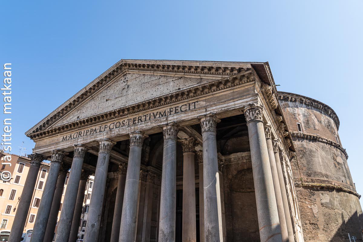 Rooman nähtävyyksiä - Pantheon