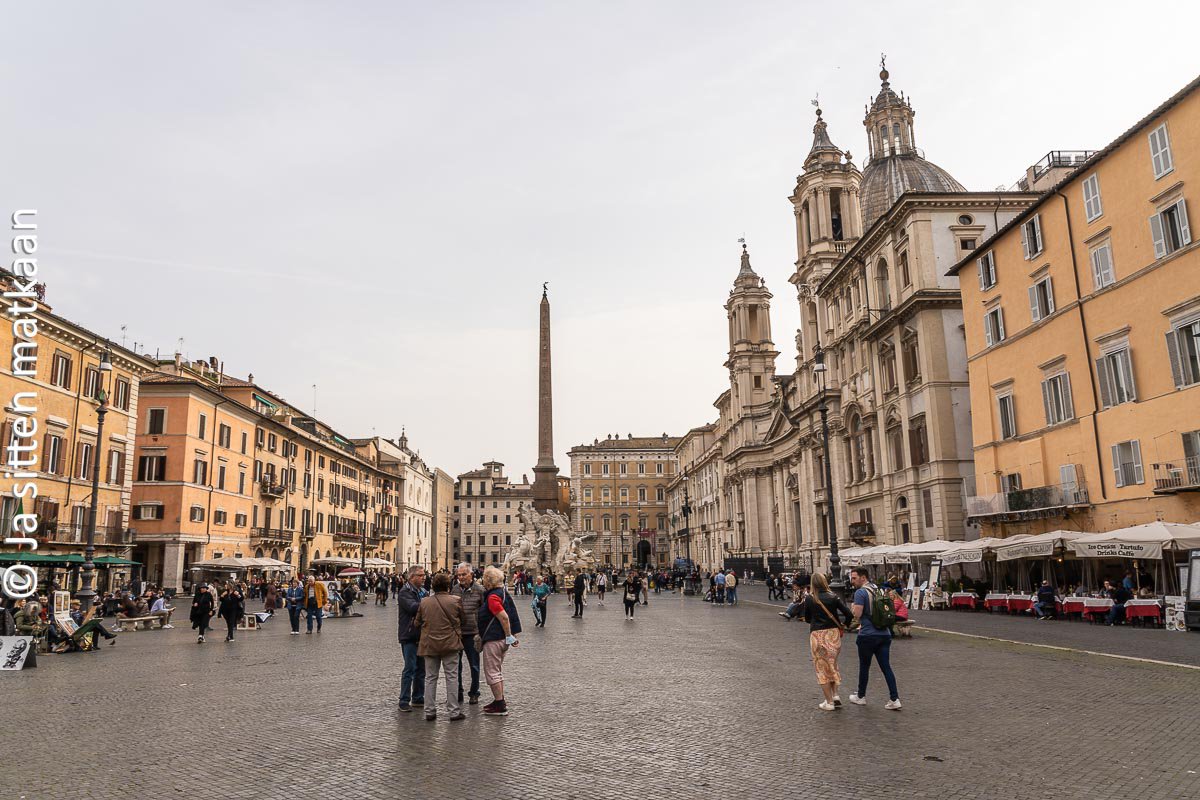 Rooman nähtävyyksiä - Piazza Navona