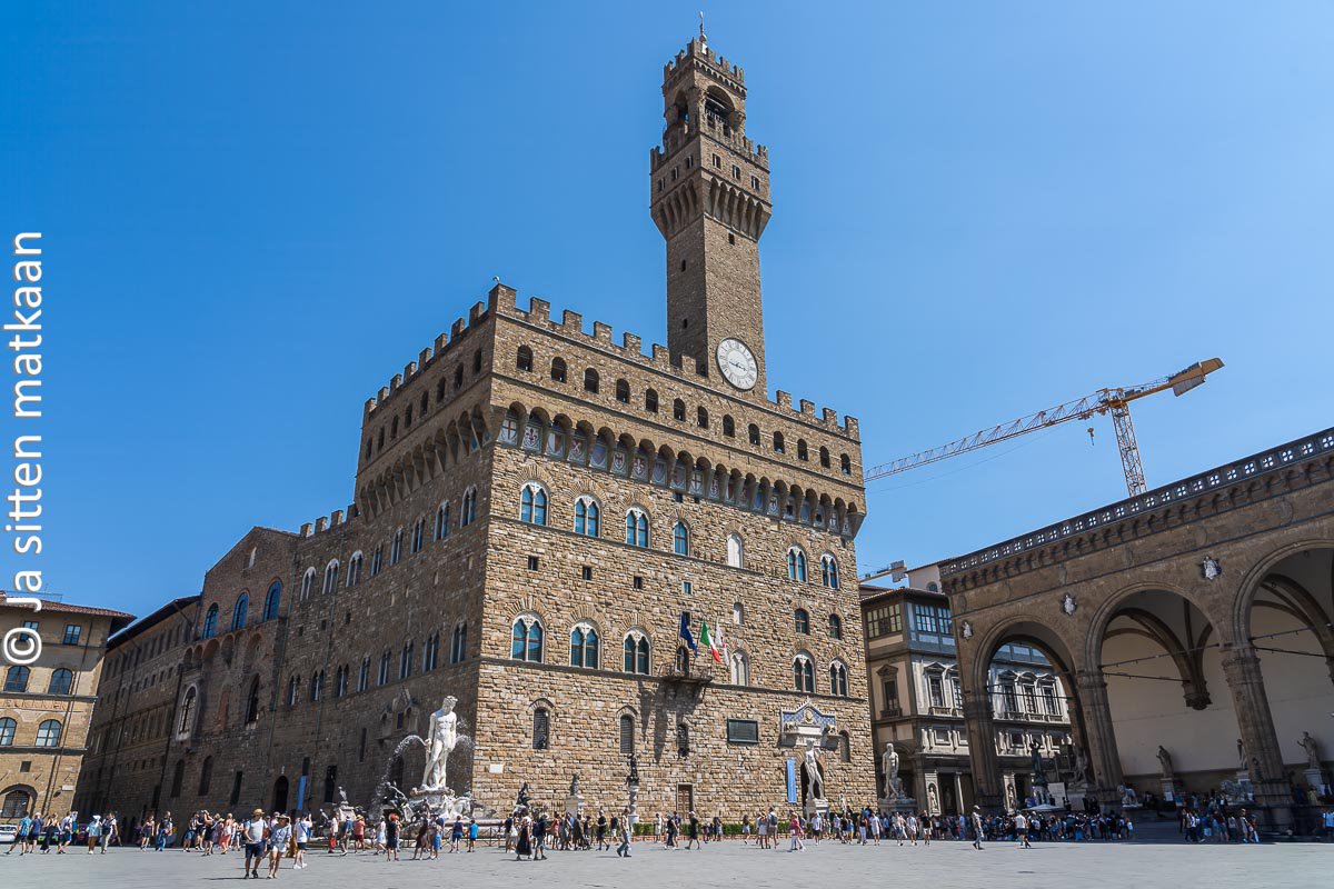 Firenzen nähtävyyksiä - Palazzo Vecchio