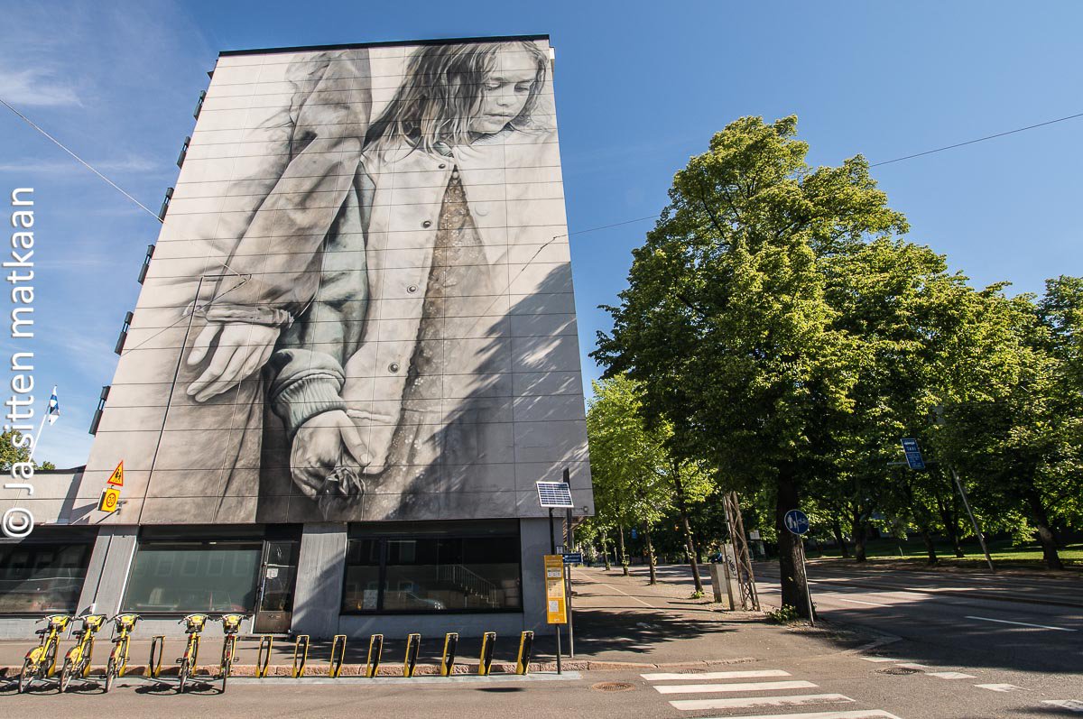 Helsingin nähtävyyksiä - katutaide