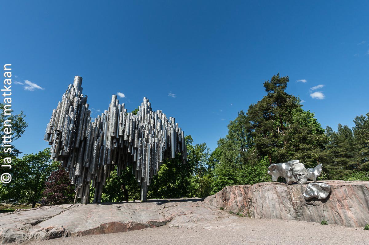 Helsingin nähtävyyksiä - Sibelius-monumentti