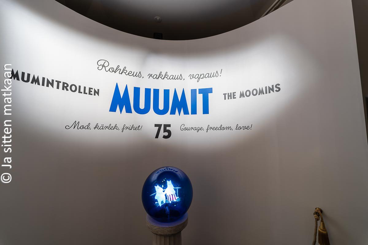 Museo­kortti­kohde: Rohkeus, rakkaus, vapaus! Muumit 75 Kansallis­museossa