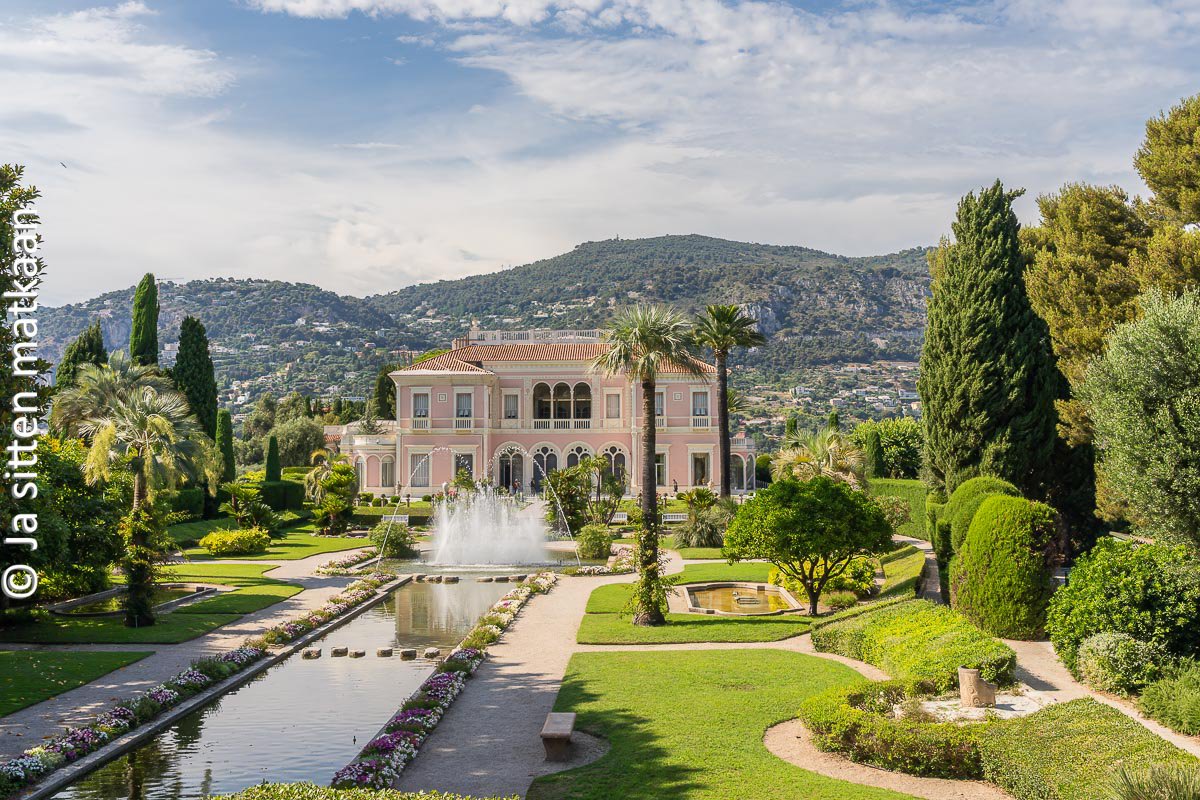 Retkikohde Nizzasta: Villa Ephrussi de Rothschild