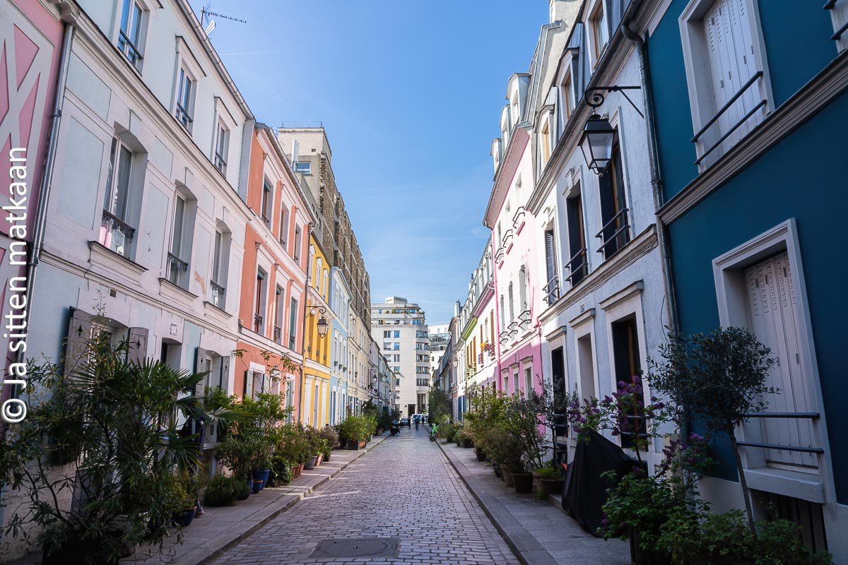 Pariisin nähtävyyksiä - Rue Crémieux