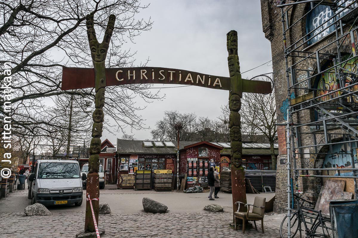 Kööpenhaminan nähtävyyksiä - Christianian vapaakaupunki