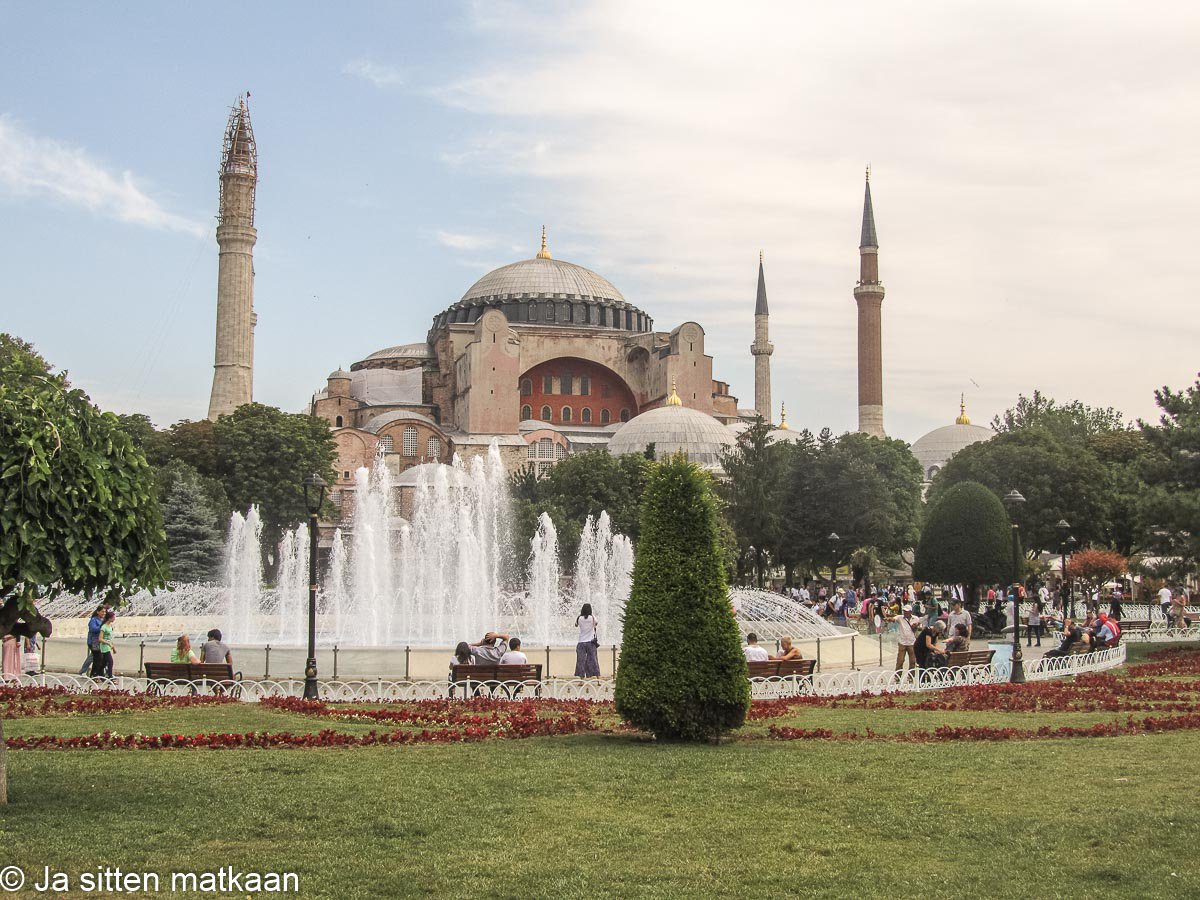 Istanbulin nähtävyyksiä - Hagia Sofia