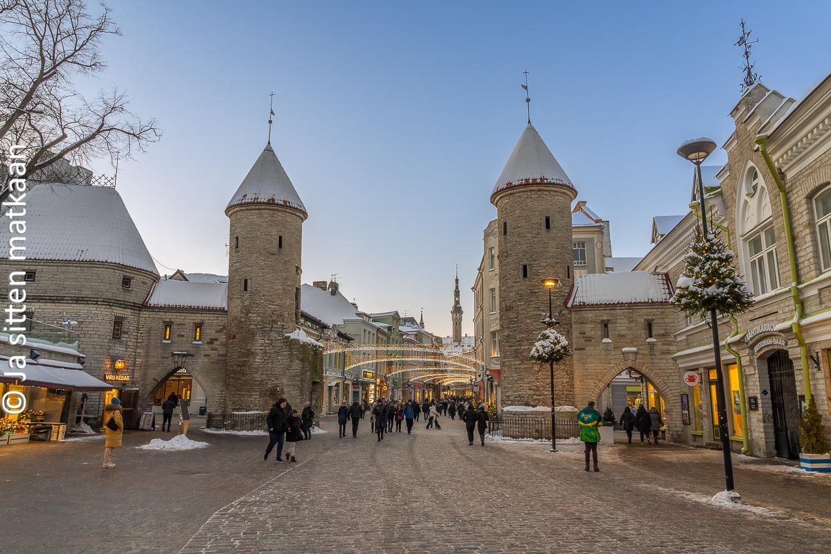 Talvisessa Tallinnassa
