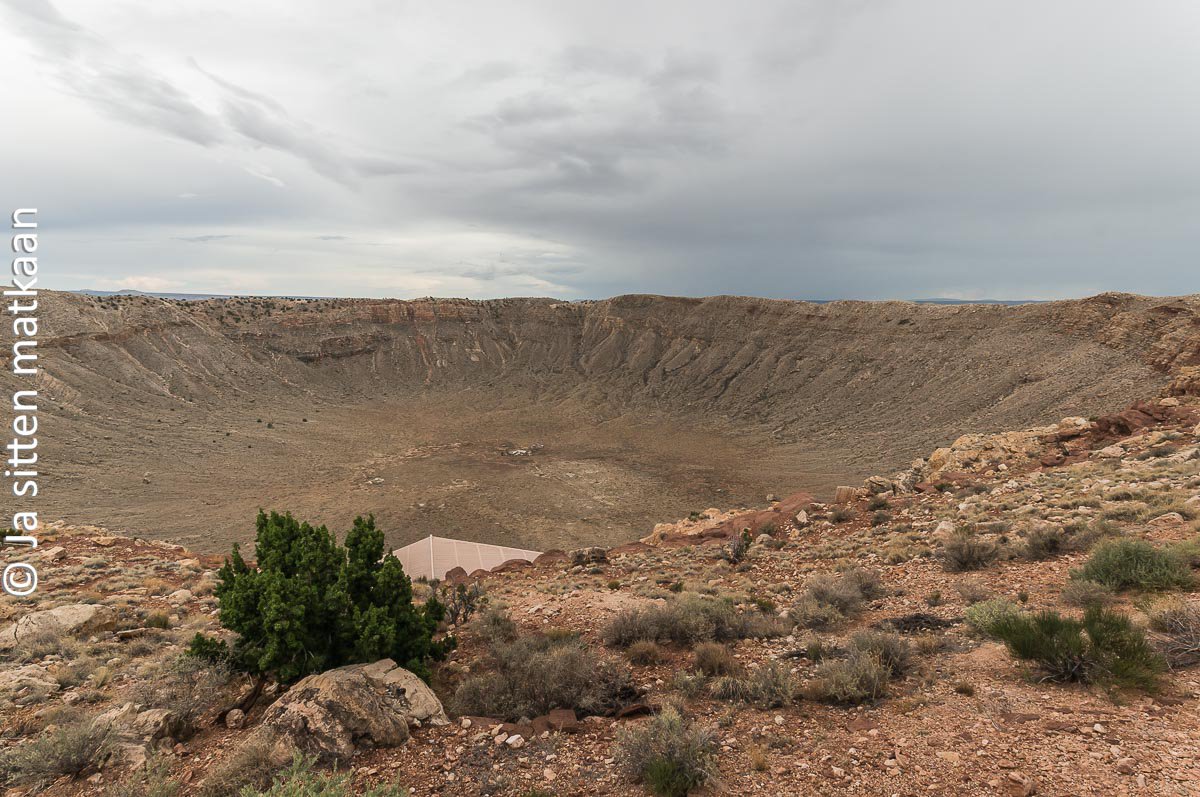 Arizonassa: Arizonan suuri meteoriitti­kraatteri