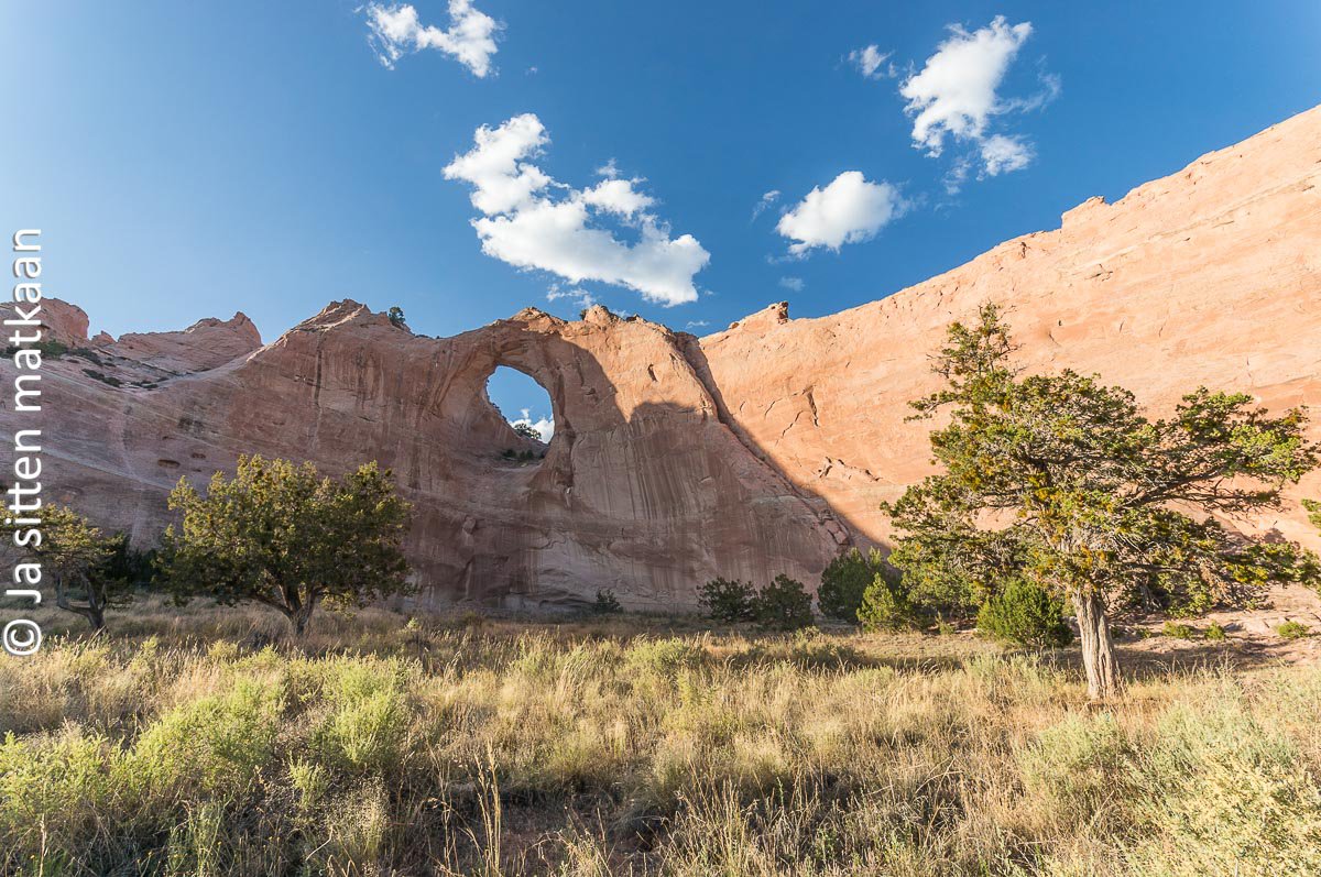 Arizonassa: Navajojen pääkaupunki Window Rock