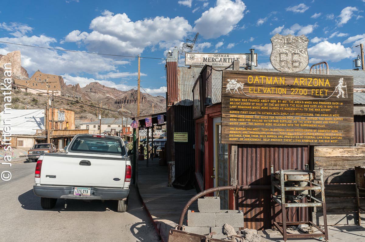 Route 66: Oatman, Arizona