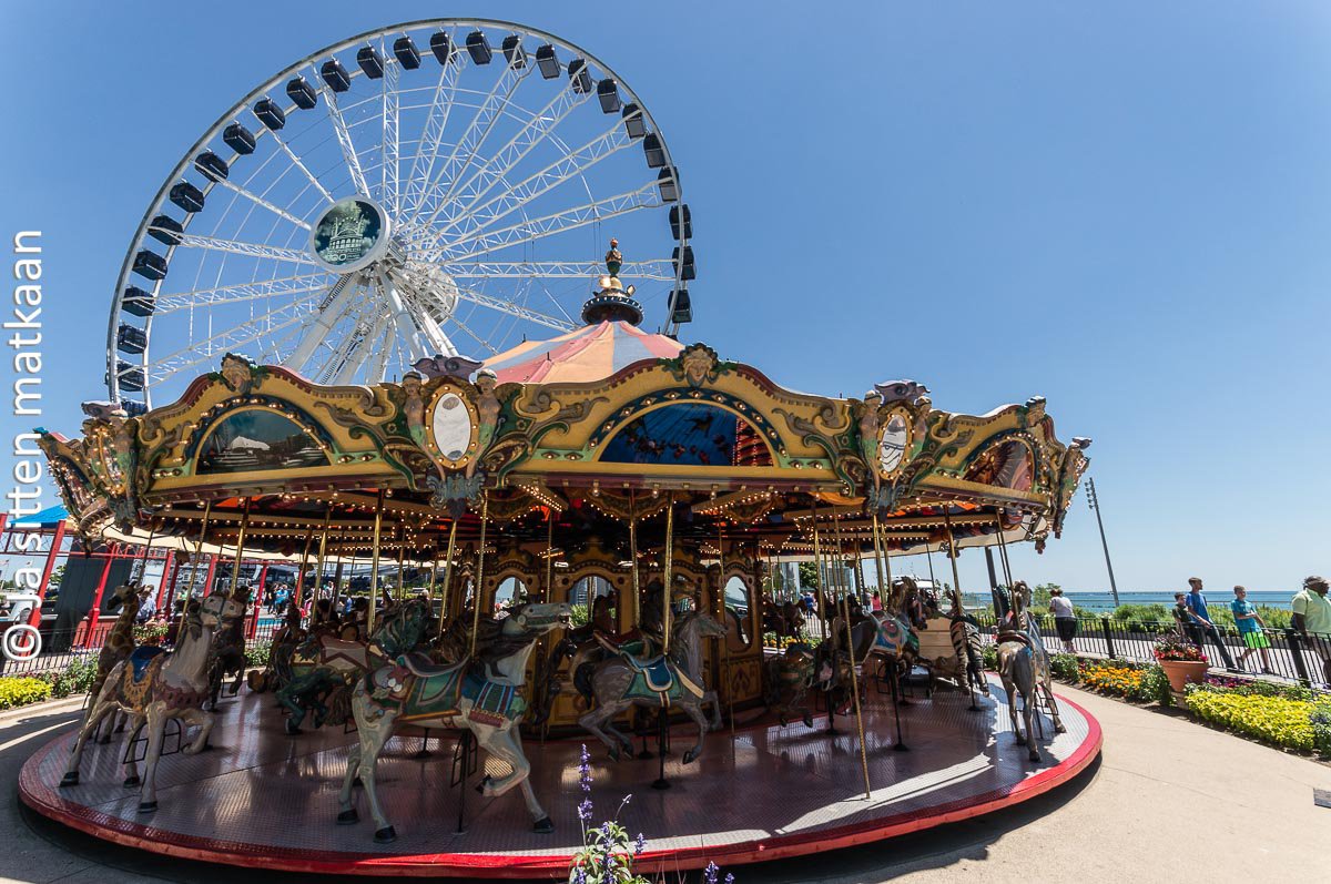 Chicagon nähtävyyksiä - Navy Pier