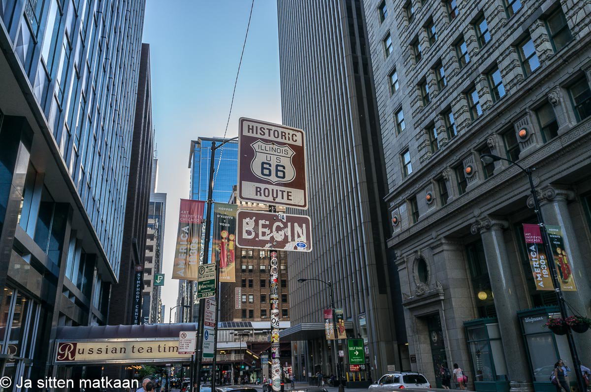 Route 66 roadtrip 2016, osa 1: Chicago