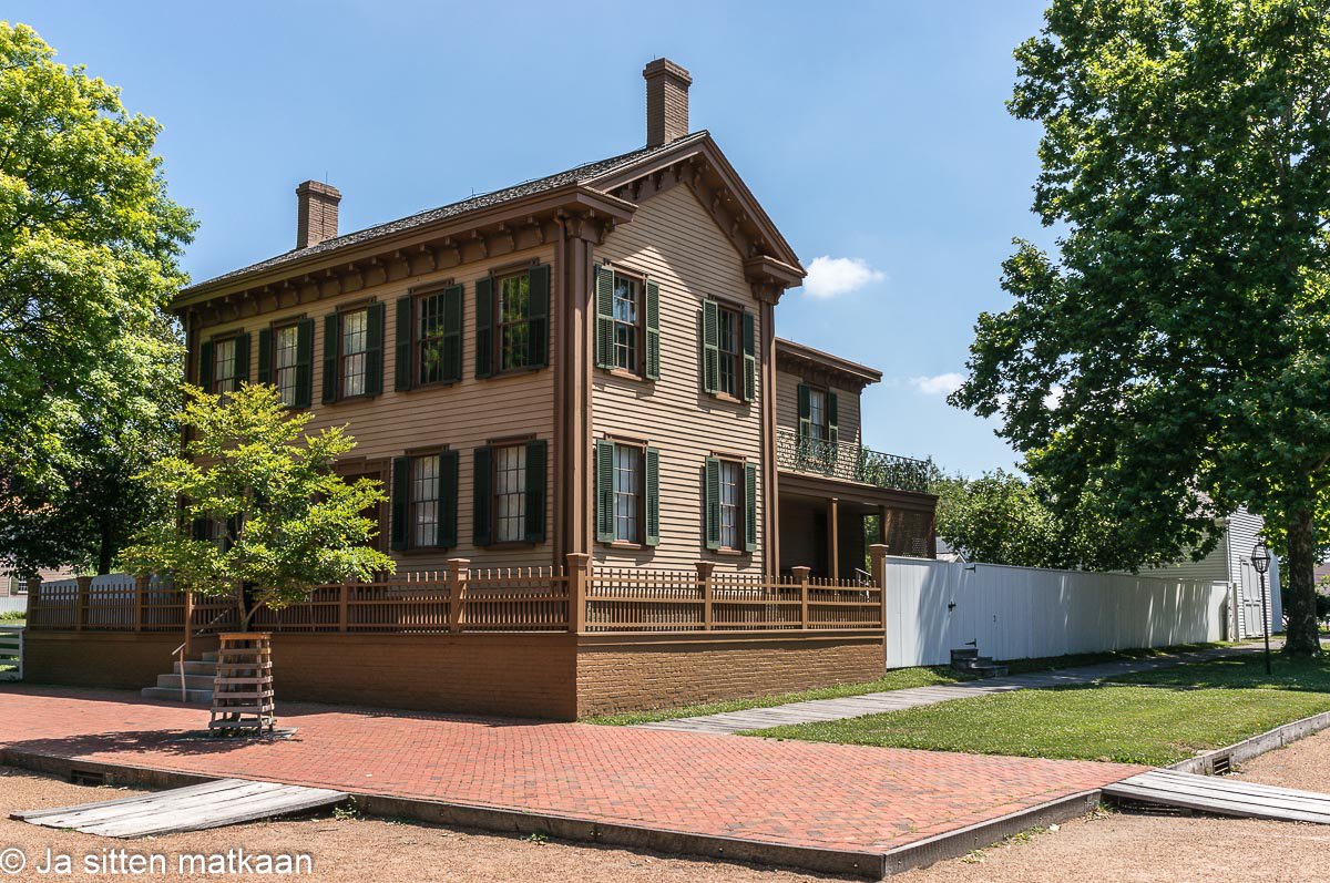 Springfieldin nähtävyyksiä - Lincoln Home