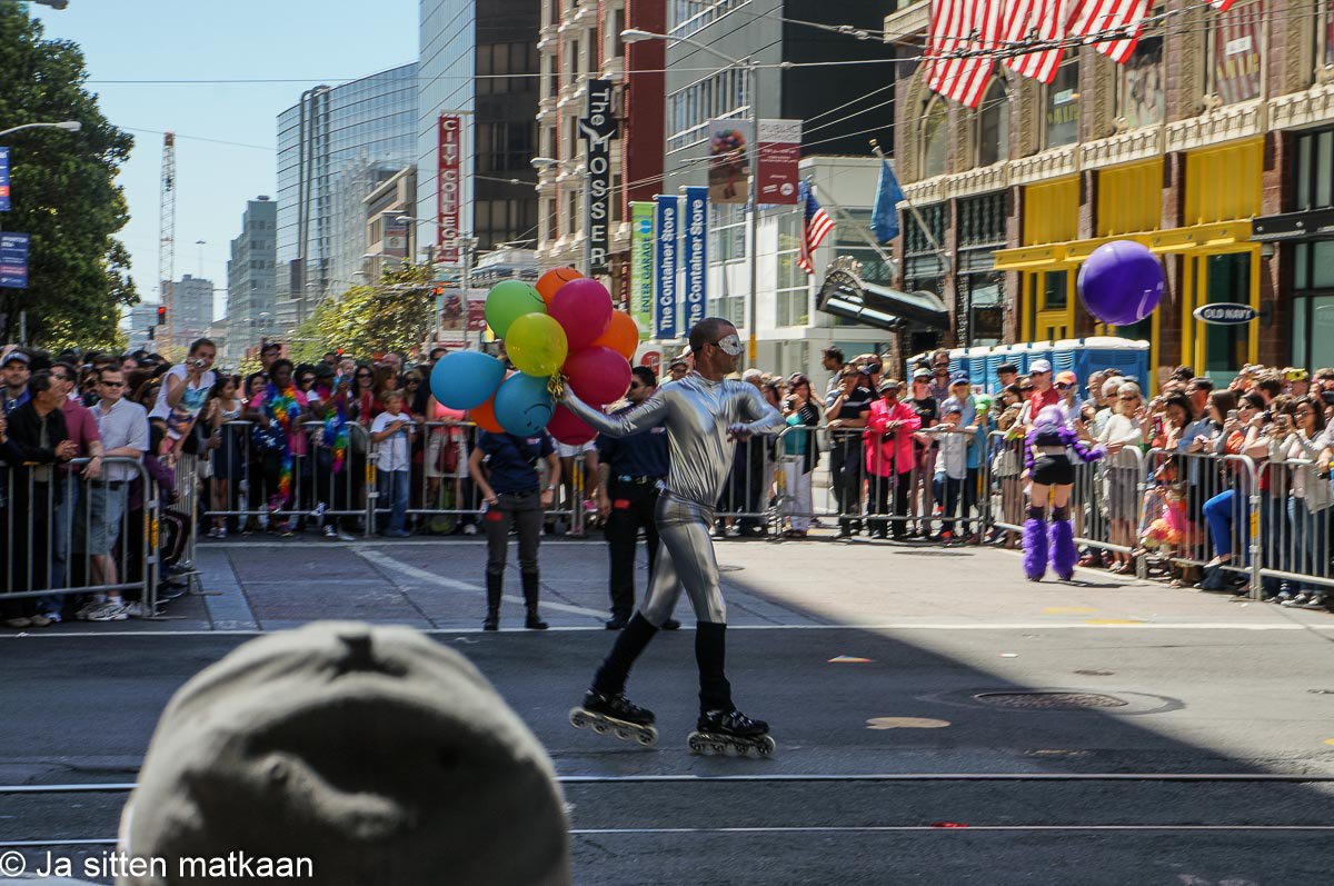 San Franciscon nähtävyyksiä - San Francisco Pride