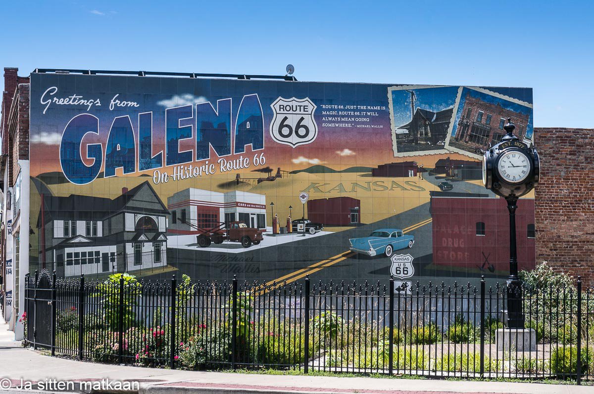 Route 66 roadtrip 2016, osa 5: Kansas