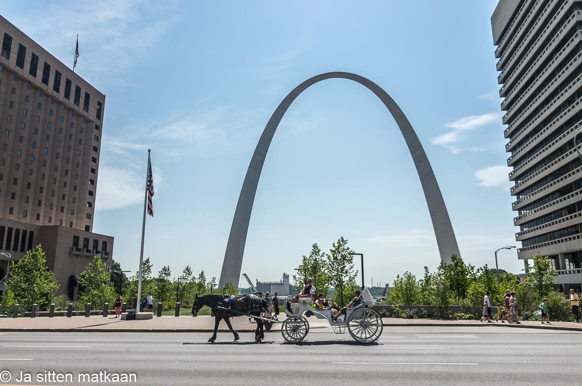 Route 66 roadtrip 2016, osa 3: Saint Louis