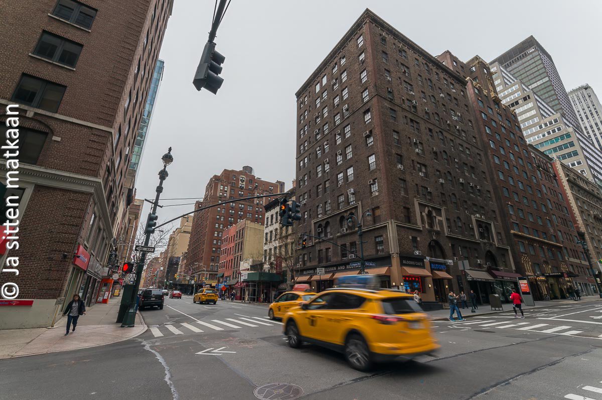 5 x New York, viisi eri hotellia