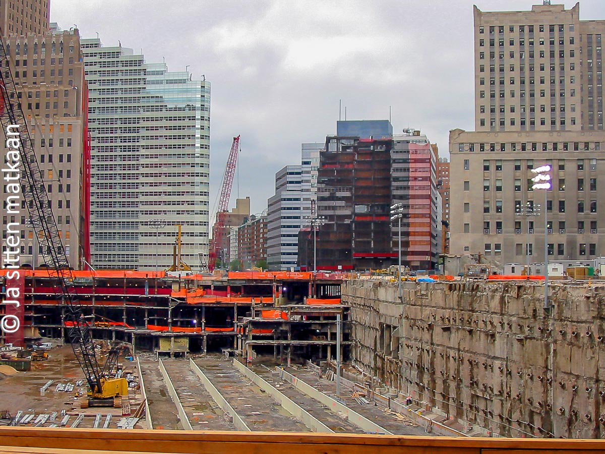 New York: World Trade Center ennen ja nyt