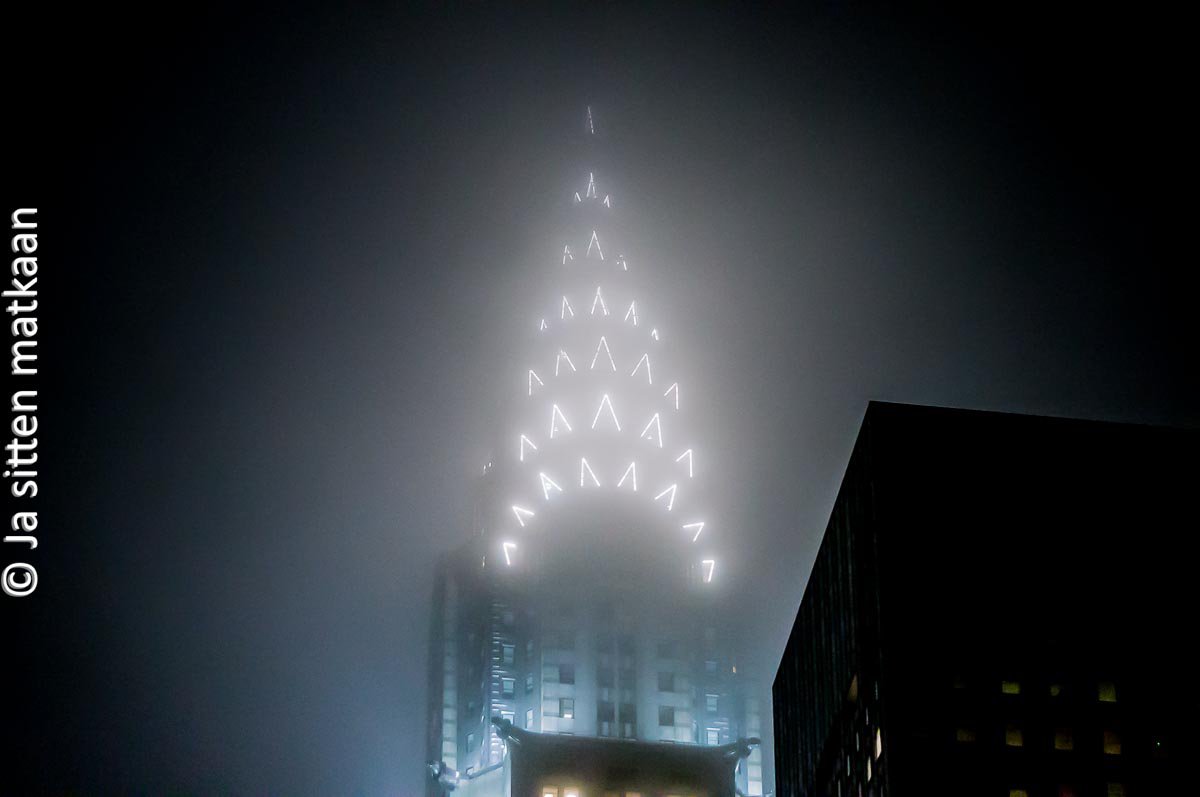 New Yorkin nähtävyyksiä - Chrysler Building