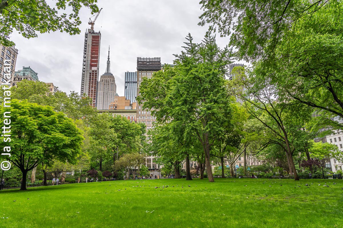 New Yorkin nähtävyyksiä - Madison Square Park