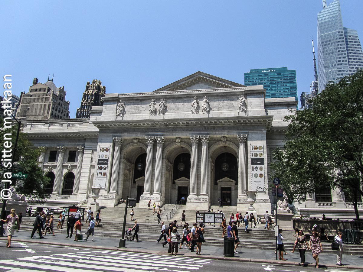 New Yorkin nähtävyyksiä - Public Library