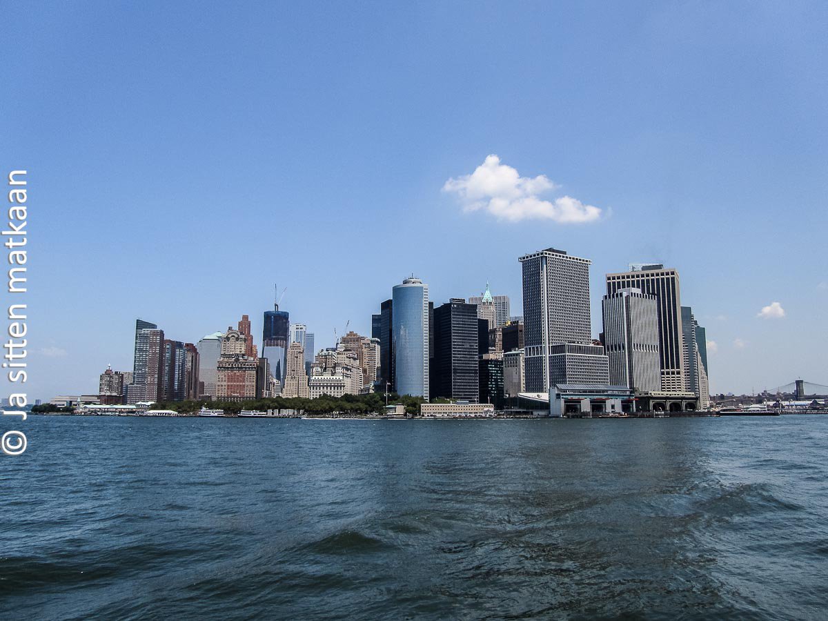 New Yorkin nähtävyyksiä - Staten Islandin lautta