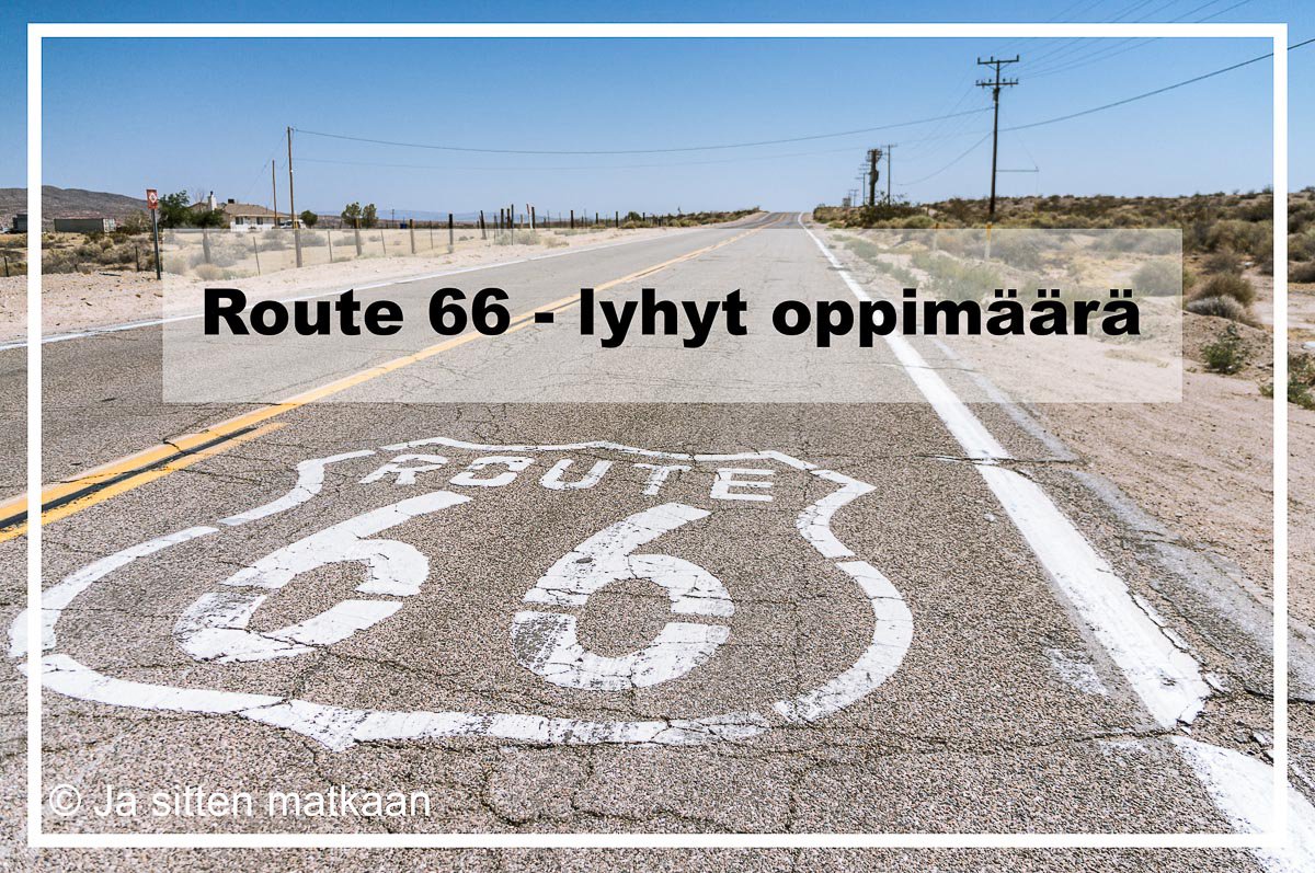 Route 66 -matkaopas
