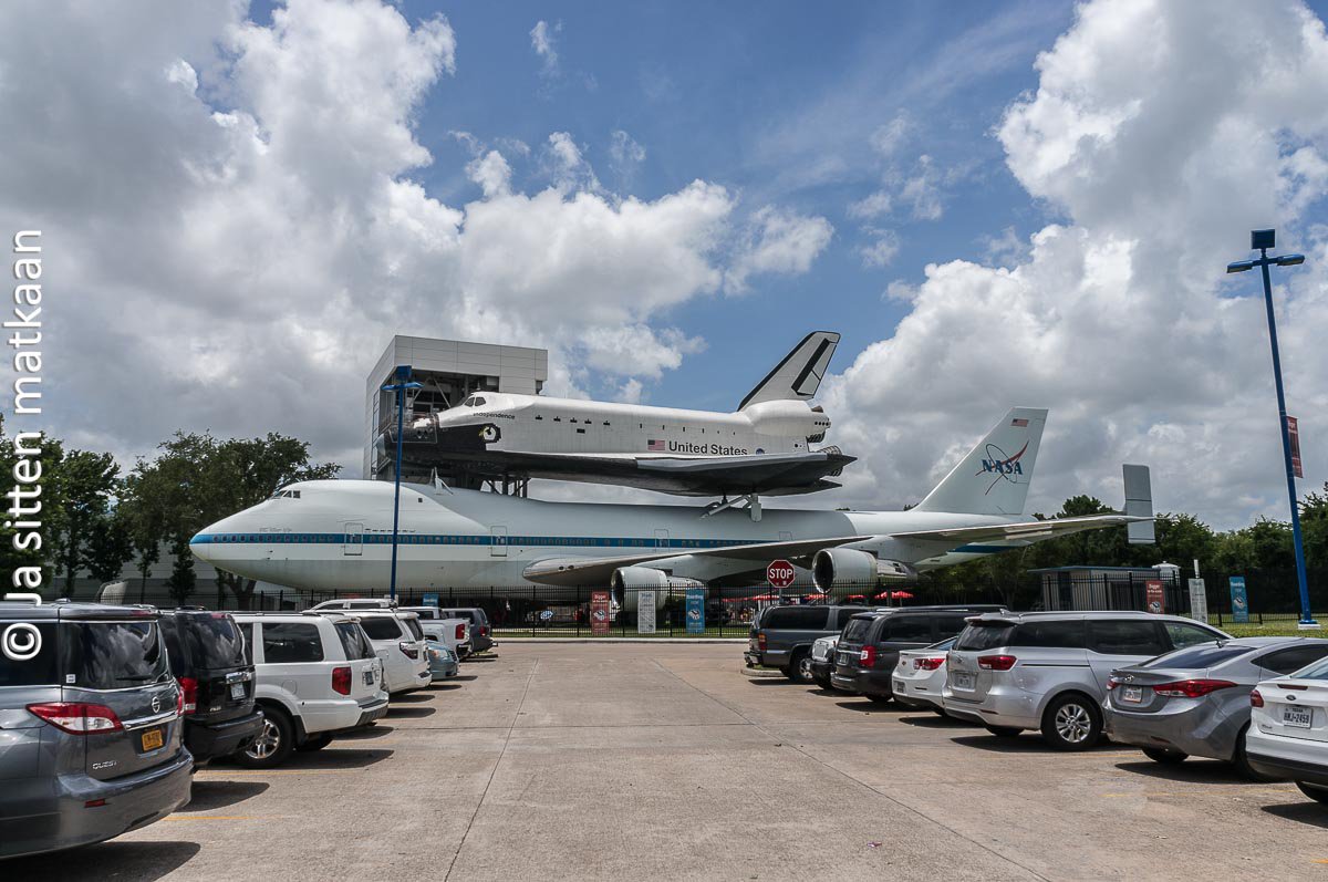 Houstonin nähtävyyksiä - Space Center Houston
