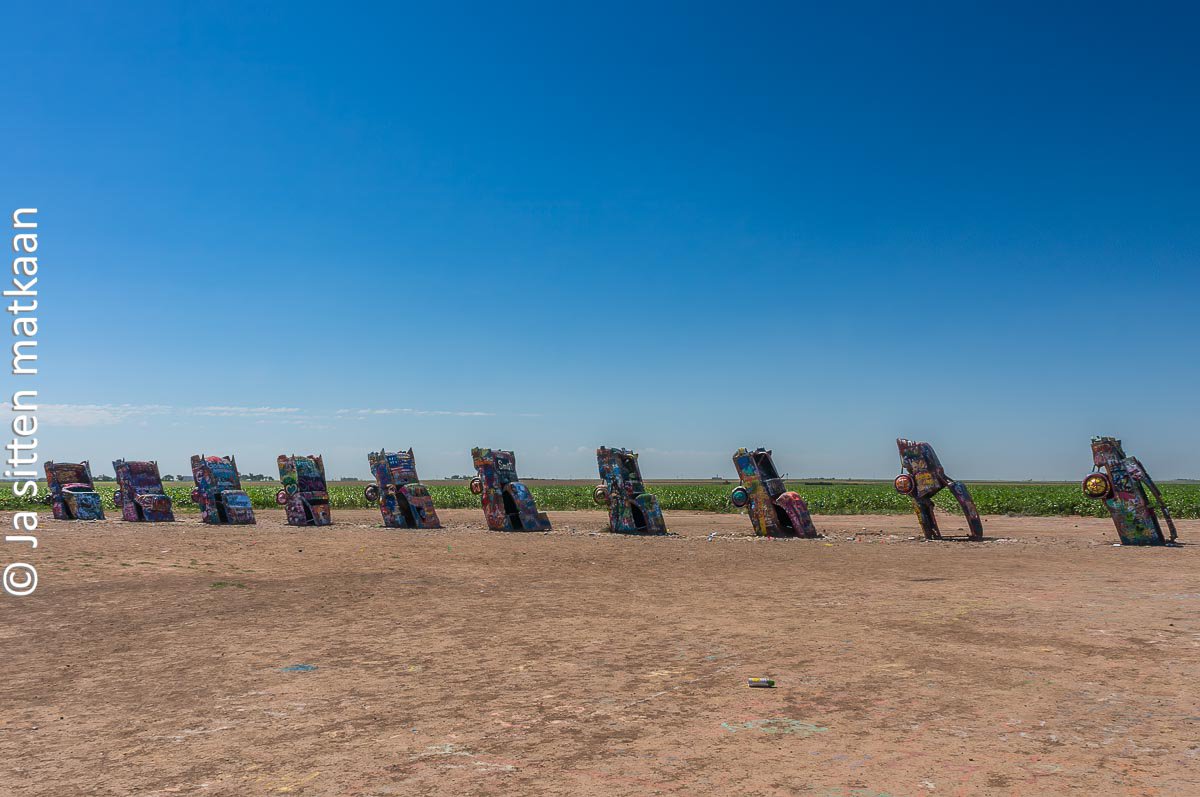 Route 66: Cadillac Ranch