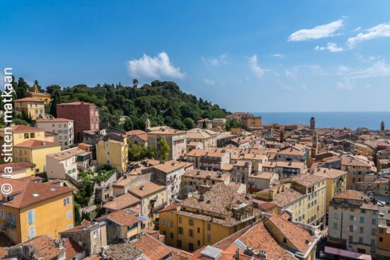 Nizza lintuperspektiivistä